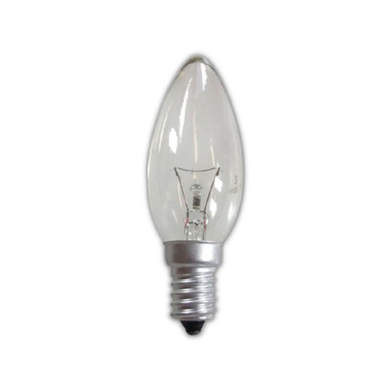 LÂMPADA VELA LISA CLARA 40W 127V E14 SADOKIN