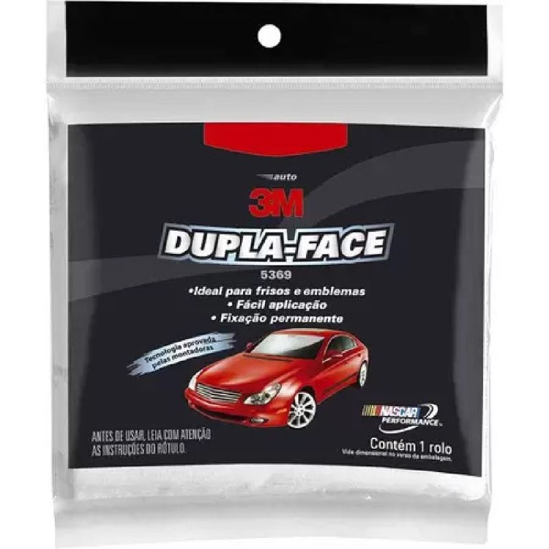 FITA DUPLA FACE AUTOMOTIVO 5369 12MM X 3M 3M