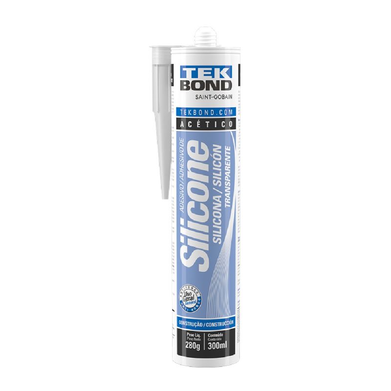 SILICONE ACÉTICO BRANCO 280G TEKBOND