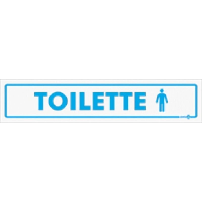 PLACA SINALIZAÇÃO TOILETTE MASCULINO PS108 ENCARTALE