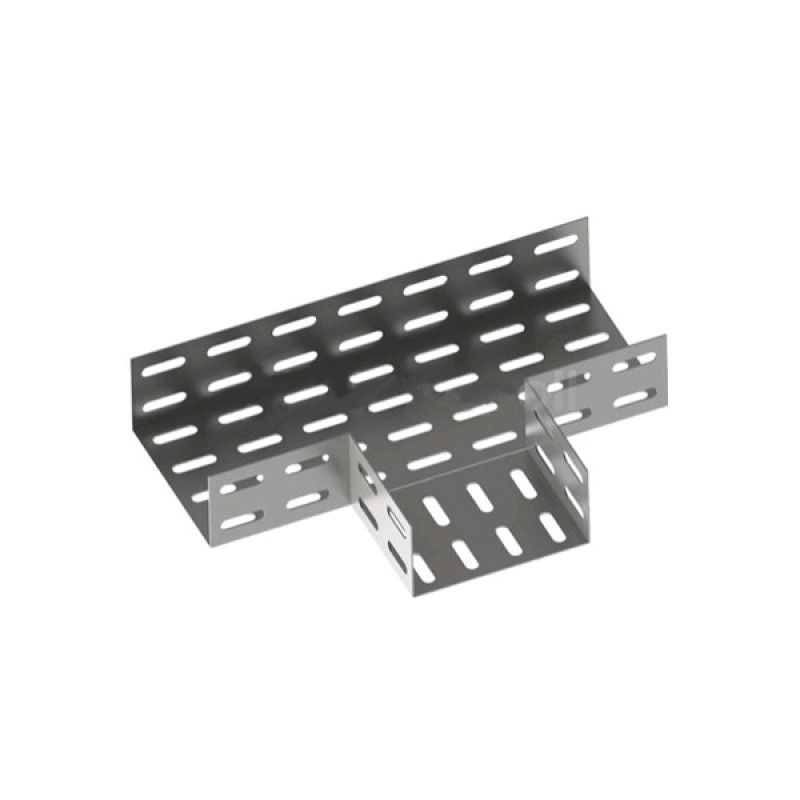 TE RETO 90º PERFURADO 100X050MM DP722