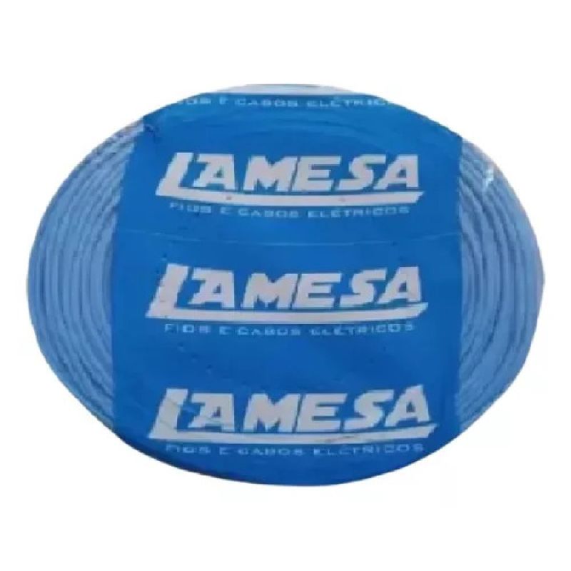 ROLO CABO FLEXÍVEL 006,00MM AZUL (100 METROS) LAMESA