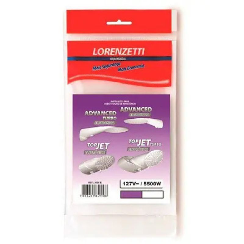 RESISTÊNCIA ADVANCED ELETRÔNICA 5500W 127V 3056 E LORENZETTI