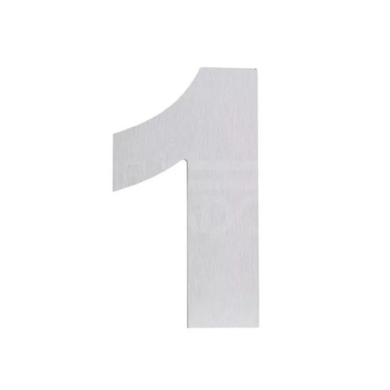 NUMERO 01 DE ALUMINIO GRANDE FURLANETTI