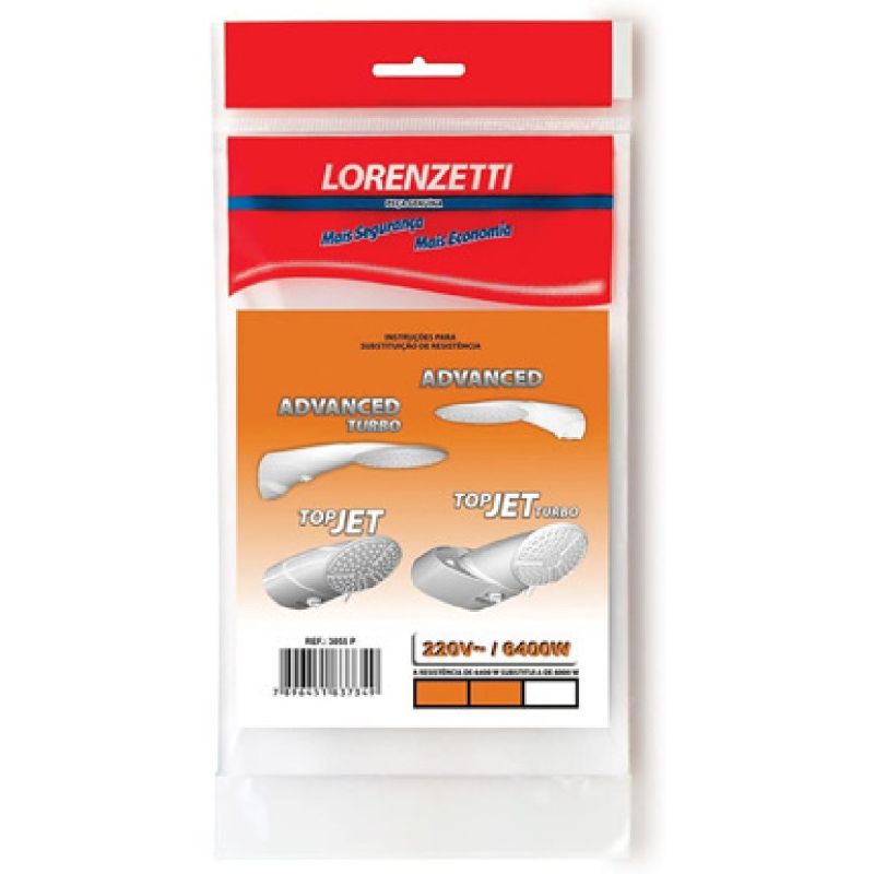 RESISTÊNCIA ADVANCED 6400W 220V 3055 P LORENZETTI