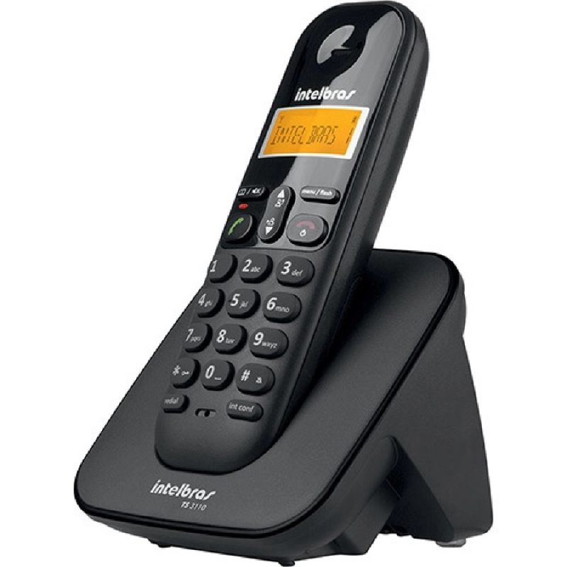 TELEFONE SEM FIO TS3110 PRETO INTELBRAS