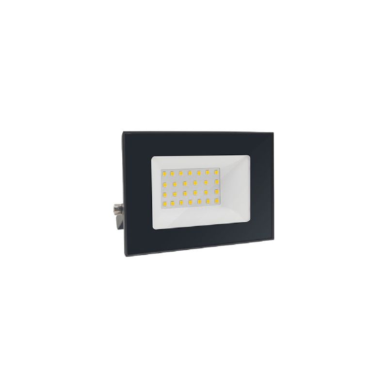 REFLETOR LED 30W 3000K BIVOLT PRETO 30852 OPUS