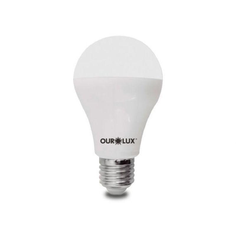 LÂMPADA LED A65 12W 6500K BIVOLT OUROLUX