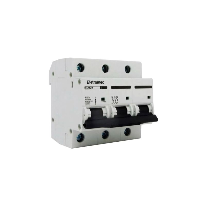 DISJUNTOR TRIPOLAR 6KA C 125A ELETROMEC