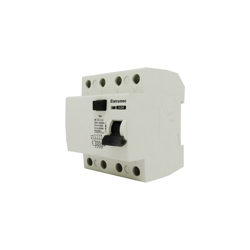 INTERRUPTOR DIFERENCIAL 4P 80A 30MA ELETROMEC