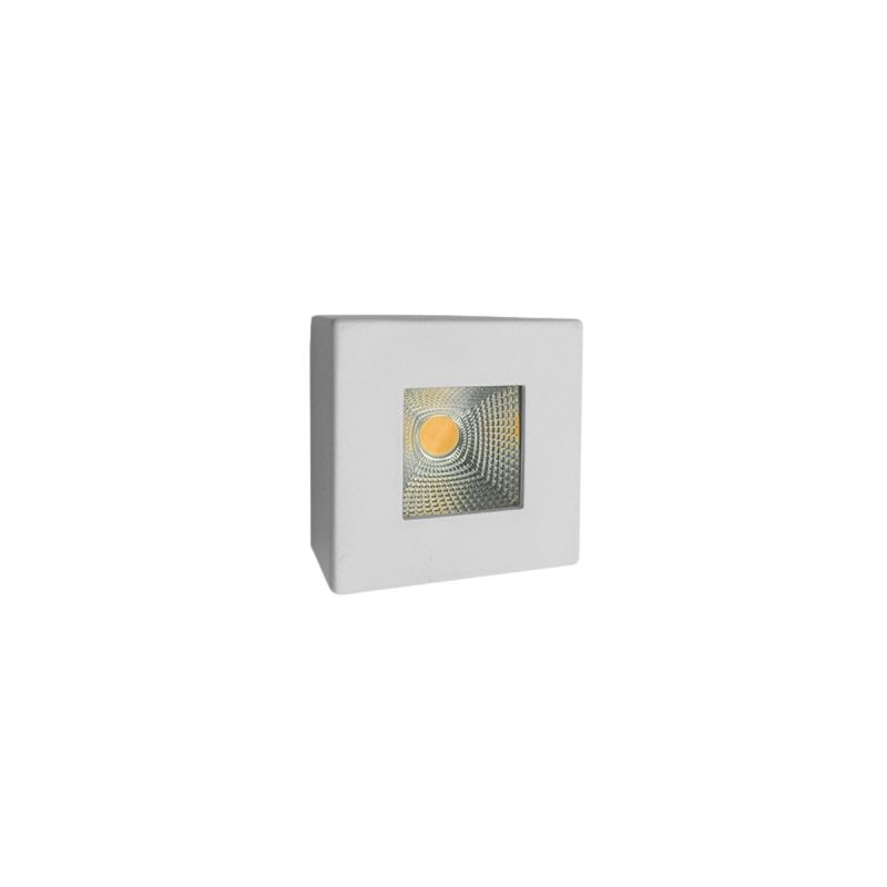 SPOT SOBREPOR QUADRADO 05W 3000K BIVOLT HM 33259 OPUS