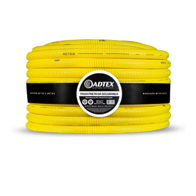 ELETRODUTO CORRUGADO PVC 32MM X 05M AMARELO UEBA