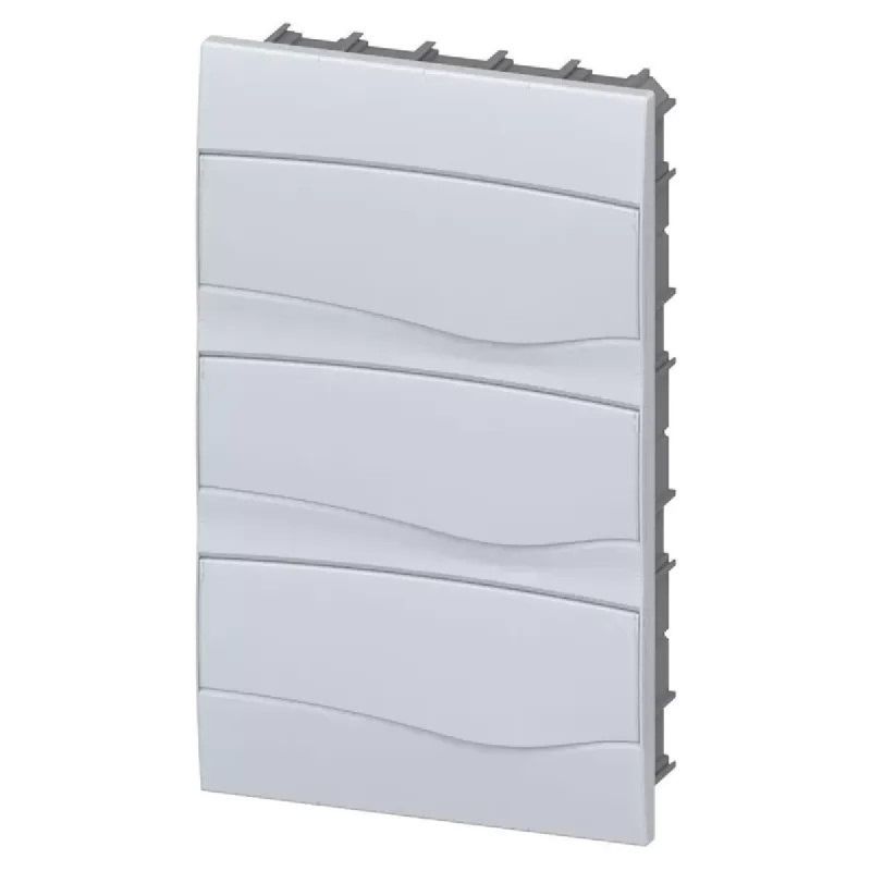 QUADRO DISTRIBUI&Ccedil;&Atilde;O EMBUTIR PVC 36 DISJUNTORES DIN BRANCO 36 BR BRUM