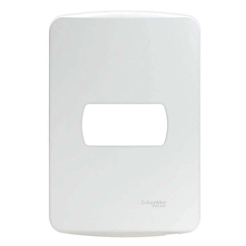 PLACA 4X2 01 POSTO COM SUPORTE BRANCO MILUZ