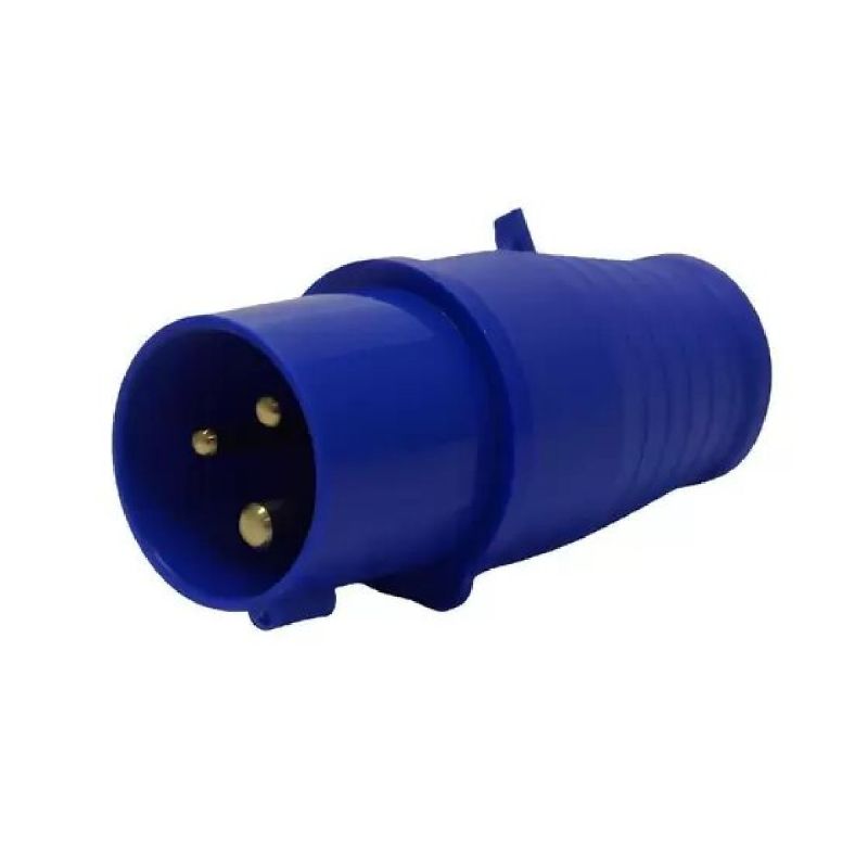 PLUG INDUSTRIAL 2P+T 32A AZUL 16065 JNG