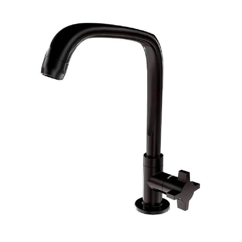 TORNEIRA COZINHA MESA 1167 F64 PRETA FITT LORENZETTI