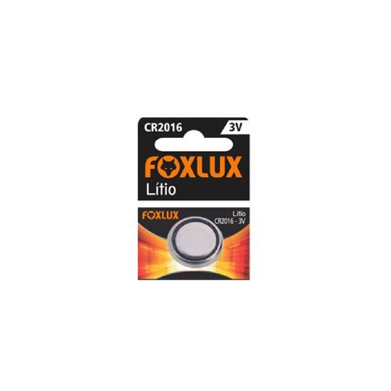 BATERIA 3V LITHIUM ECR2016 FOXLUX