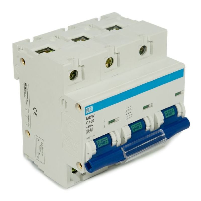 DISJUNTOR TRIPOLAR MDW C 100A WEG