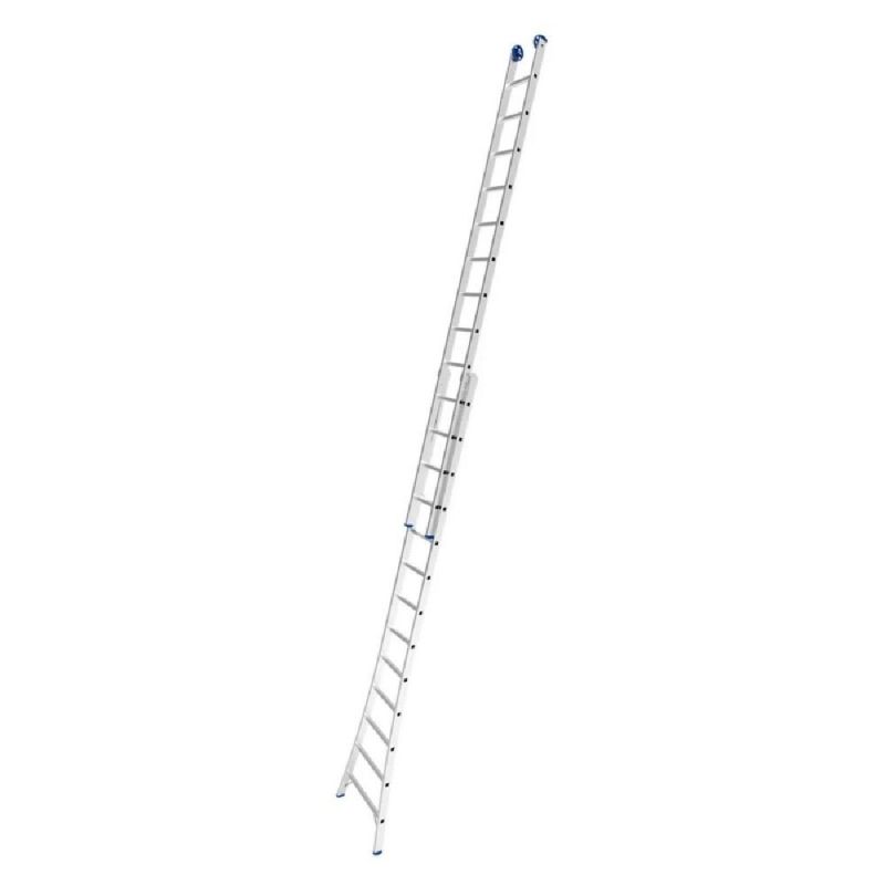 ESCADA DE ALUMÍNIO EXTENSIVA DUPLA 2X13 26 DEGRAUS MOR