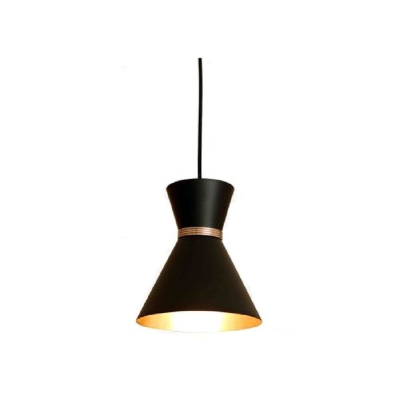 PENDENTE TEXAS PP PRETO FOSCO/COBRE 20X17 NOBRE