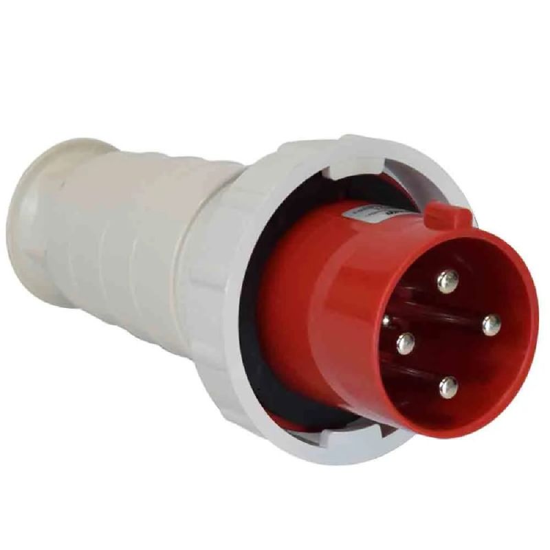 PLUG INDUSTRIAL 3P+T 63A VERMELHO JNG