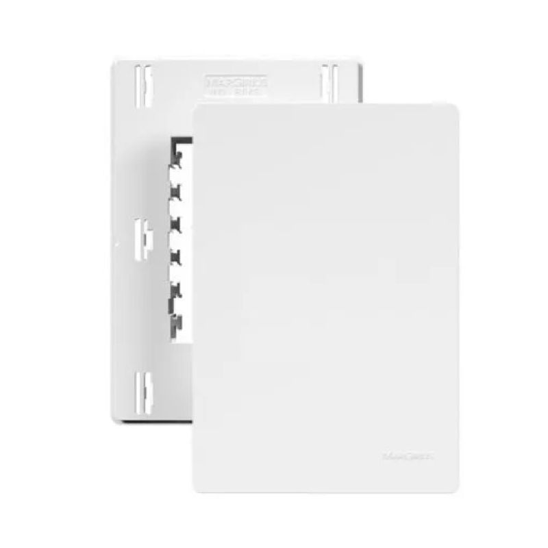 CONJUNTO PLACA 4X2 CEGA COM SUPORTE BRANCO INFINITI PLUS MARGIRIUS