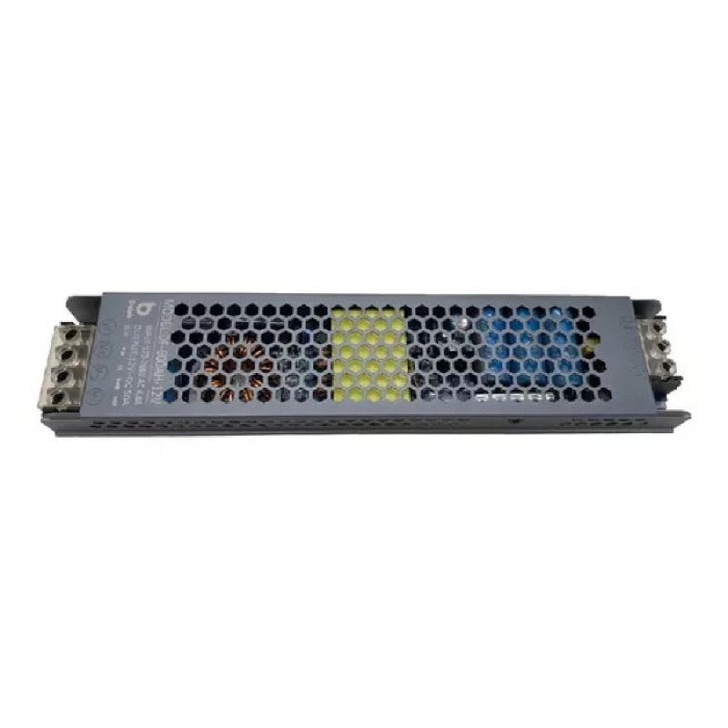 FONTE SLIM 12V 50A 600W POWER SUPPLY LED TOP