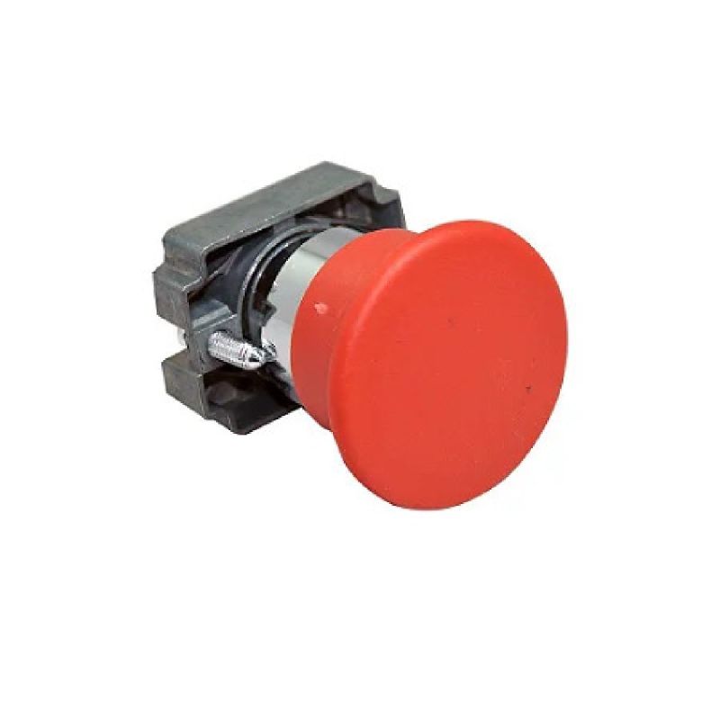 BOTÃO SOCO EMERGÊNCIA PULSADOR VERMELHO 60MM LAY5 ER4 JNG