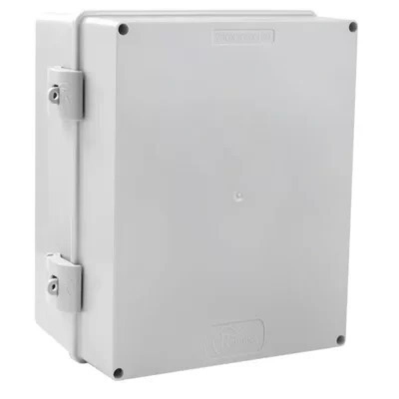 QUADRO COMANDO PVC 450X300X150MM CINZA OPACA ROHDINA