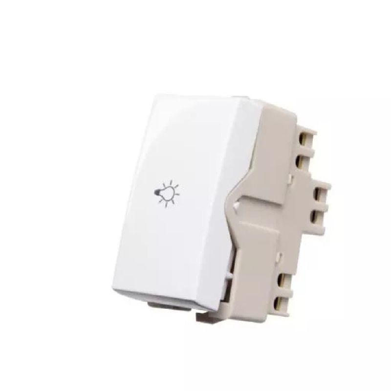 MÓDULO INTERRUPTOR PARALELO COM GRAVAÇÃO LÂMPADA 10A BRANCO SLEEK MARGIRIUS