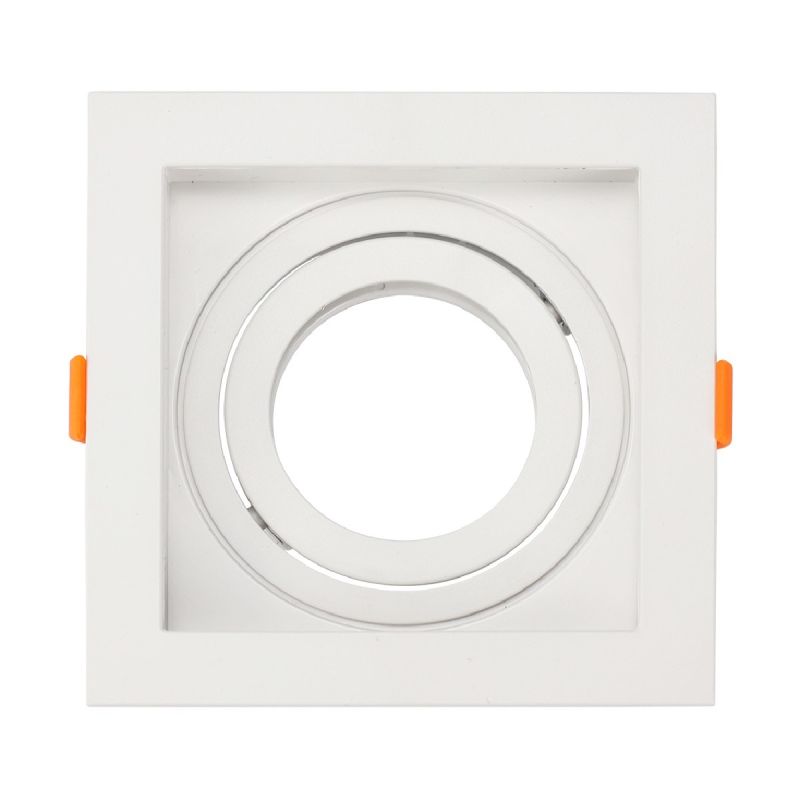 SPOT EMBUTIR RECUADO AR70 BRANCO 81157 OPUS
