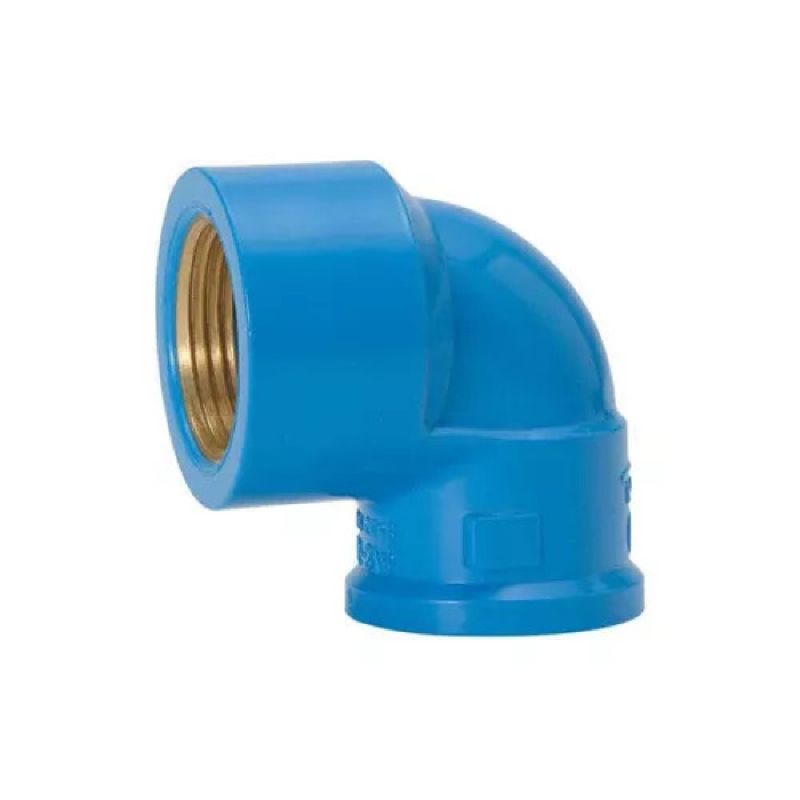 JOELHO 90 SOLDÁVEL AZUL 25MM X 3/4 96099 PLASTUBOS