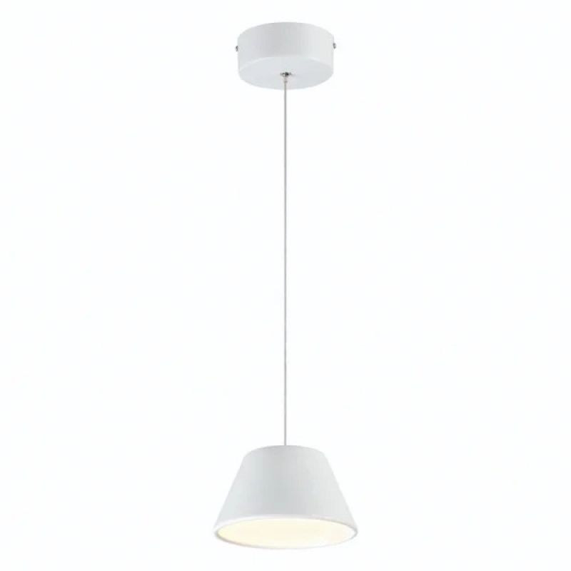 PENDENTE 16X16CM 09W 3000K BRANCO SINDORA