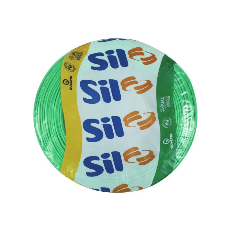 ROLO CABO FLEXÍVEL 004,00MM VERDE (100MT) SIL