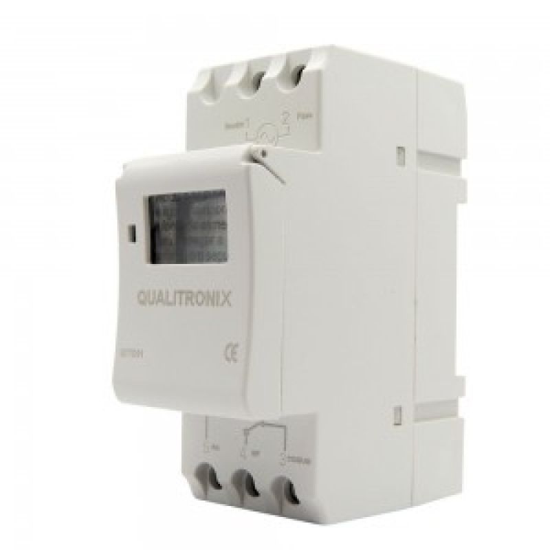 TIMER DIGITAL PARA TRILHO DIN QTTD01 BIVOLT QUALITRONIX