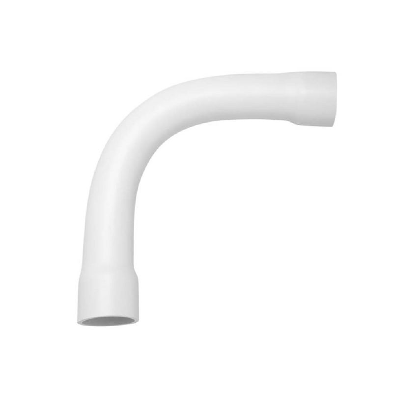 CURVA PVC LONGA 3/4'' 90º COM BOLSA BRANCO 37056004 MASSTER