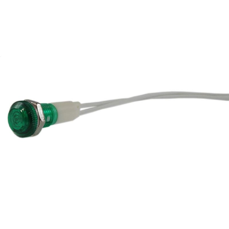 SINALIZADOR OLHO BOI 220V LK10 VERDE LUKMA